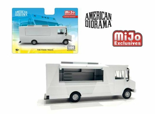 Plain white food - plain, truck