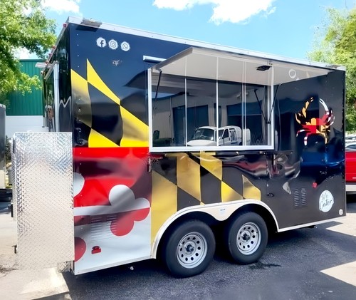 Food trailer mobile - trailer, truck